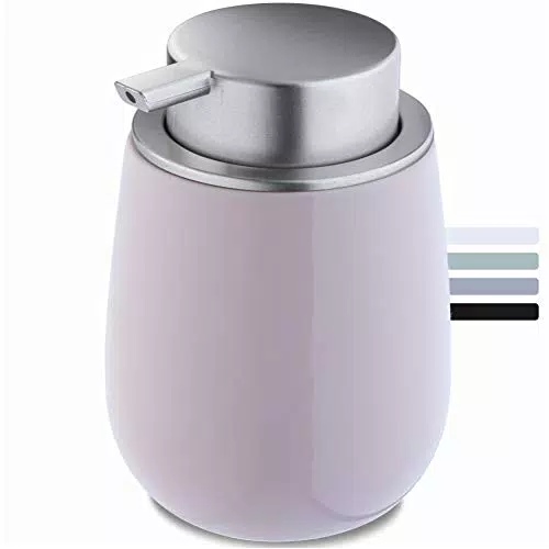 KADAX Dispenser di sapone in ceramica dispenser con pompa in plastica dispenser lozione per bagno cucina 12