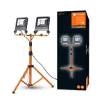 LEDVANCE Worklights Proiettore da Officina Tripod 2X50W Luce Naturale 4000K
