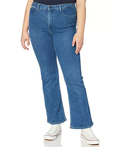 Lee Bootcut Plus Jeans Donna, Blu