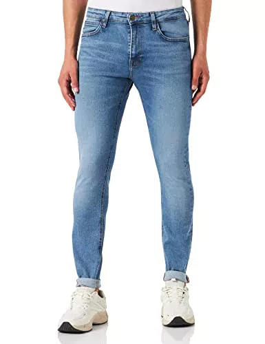 Lee Malone, Jeans Uomo, Blu