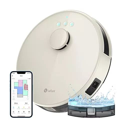 LEFANT Robot Aspirapolvere Lavapavimenti con Mappatura