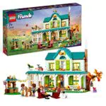 LEGO 41730 Friends La Casa di Autumn, Casa delle Bambole con Mini Bamboline e Accessori più Figure di Animali di Cane e Cavallo Giocattolo