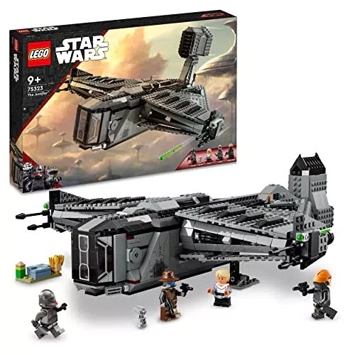 LEGO 75323 Star Wars The Justifier, Astronave Giocattolo da Costruire con Minifigure Cad Bane e Droide Todo 360