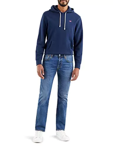Levi's 501 Original Fit, Jeans Uomo, Blu