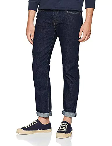 Levi's 502 Regular Taper, Jeans Tapered Uomo, Blu, W29 / L32