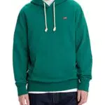 Levi's Felpa con Cappuccio Originale, Evergreen