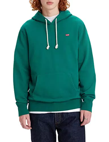 Levi's Felpa con Cappuccio Originale, Evergreen