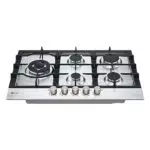 LG CBGZ3016S Piano Cottura 5 Fuochi a Gas, 75cm, Potenza 11