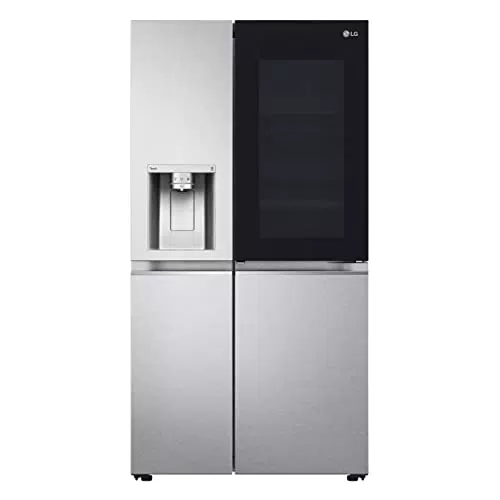Frigo LG GSXV90MBAE side-by-side, acciaio
