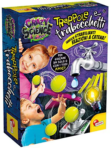 Liscianigiochi Crazy Science Laboratorio dei Trabocchetti Mini Gioco Scientifico