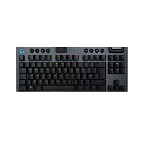 Logitech G915 LIGHTSPEED TKL Tastiera Gaming Wireless Meccanica Tenkeyless