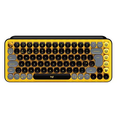 Logitech POP Keys Tastiera Meccanica Wireless con Tasti Emoji Personalizzabili