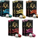 L'OR - Capsule Caffè Espresso Confezione Mista - Variety Pack Grand Origins - Capsule di Alluminio Compatibili Nespresso* - 10 Pacchetti