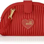 Love Moschino JC4045PP1GLA1, Borsa a Spalla, Donna, Rosso