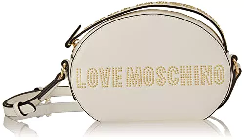 Love Moschino JC4210PP0GKG0, Borsa a Spalla, Donna, Bianco