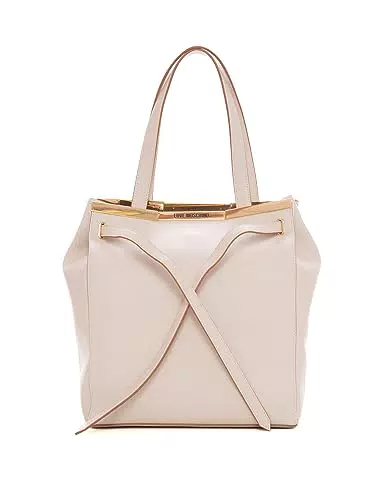 Love Moschino JC4323PP0GKF0, Borsa a Spalla, Donna, Ecru