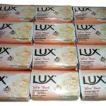 Lux Velvet Touch, 12 saponette per profumare al gelsomino e olio di mandorle