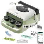 Makeid Q1 Etichettatrice Portatile a Nastro - Stampante Etichette Adesive Bluetooth per Organizzare Casa e Ufficio - Compatibile iOS e Android - Stampe Nitide