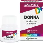 Massigen Dailyvit+ Donna - Mutltiminerale e Multivitaminco per le Donne - 30 compresse - 36 gr