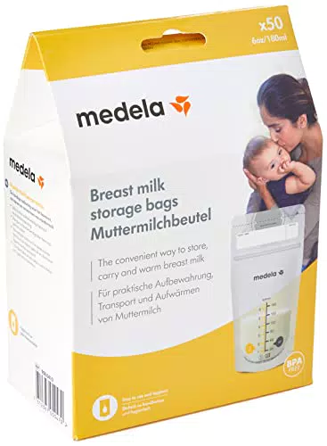 Medela Set di Sacche per la Conservazione del Latte Materno da 180 ml