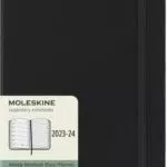 Moleskine Weekly Planner 2023-2024, copertina rigida, large, nero