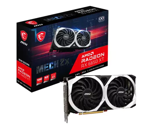 MSI Radeon RX 6650 XT MECH 2X 8G OC Scheda Video - AMD RX 6650 XT