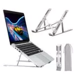 Nestling Supporto PC Portatile Alluminio 6 Livelli Regolabile Porta Notebook