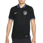 Nike DJ7671-011 ATM M NK DF STAD JSY SS AW Maglia Lunga Black/Deep Royal Blue/Copa M