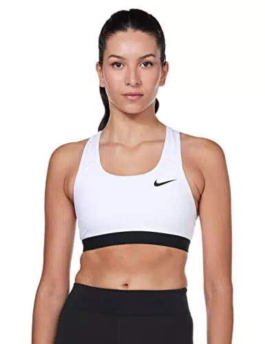 Nike Med Band Bra Non Pad, Reggiseno Sportivo Donna