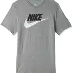 Nike Tee Icon Futura, Maglietta Uomo, Grigio, X-Large