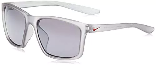 Nike Valiant Sunglasses, 012 mt Wolf Gray Uni Red, Taglia Unica Unisex
