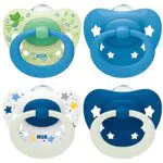 NUK Signature Day & Night ciuccio, 18-36 mesi, Calma il 95% dei bambini