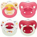 NUK Signature Day & Night ciuccio, 6-18 mesi, Calma il 95% dei bambini