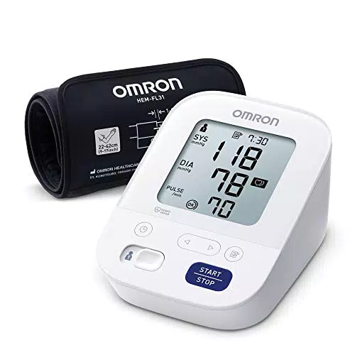 OMRON X3 Comfort Misuratore di Pressione Arteriosa da Braccio digitale - Apparecchio per Misurare la Pressione con Bracciale Intelli Wrap