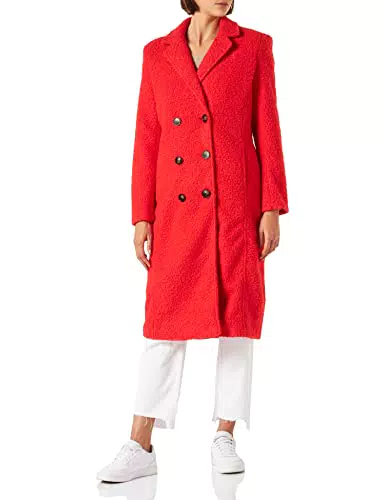 Only Onlpiper Coat CC Otw Giacca, Red Alert