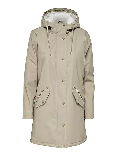 ONLY Onlsally Raincoat Otw Noos Giacca da Pioggia, Crockery