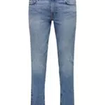 Only & Sons Onsloom L. Blue 4594 Jeans Vd Slim, Mix Blu Chiaro