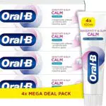 Oral B Dentifricio Sensitivity & Gum Calm, 4 pezzi