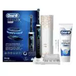 Oral-B Spazzolino Elettrico Ricaricabile Genius X Nero con Intelligenza Artificiale