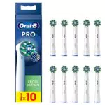 Oral-B Testine di Ricambio Pro Cross Action, 10 Testine