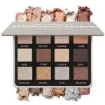 Palette Ombretti Neutri Smokey Nude - 12 Colori Brillanti e Opachi Altamente Pigmentati per Trucchi Occhi Natural - Make Up Professionali Formato Viaggio Con Specchio