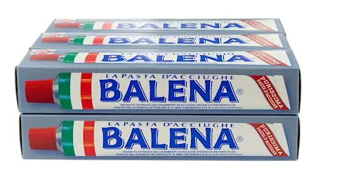PASTA D'ACCIUGHE BALENA CONFEZIONE DA 6 TUBETTI ASTUCCIATI