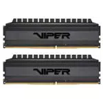 Patriot Viper Blackout RAM Series DDR4 16GB 4133MHz CL18 Kit di Memoria Gaming XMP 2.0 Nero