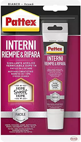 Pattex Interni Riempie & Ripara sigillante acrilico per interni