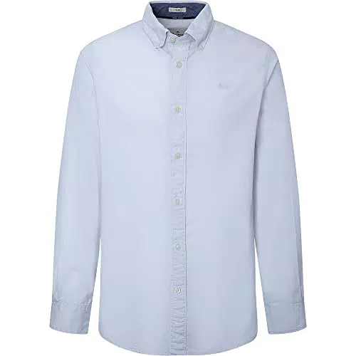 Pepe Jeans Peyton, Camicia Uomo, Bianco ,XL