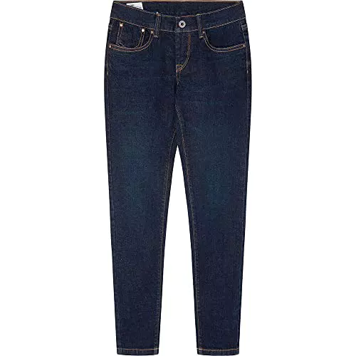 Pepe Jeans Pixlette, Jeans Bambine e ragazze, Blu, 8 anni