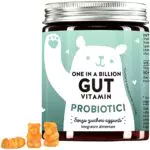 Per flatulenza e gonfiore - per un maggiore benessere dell'intestino - pastiglie/orsetti gommosi senza zuccheri aggiunti scorta mensile - Bears with Benefits One in a Billion Gut Vitamin