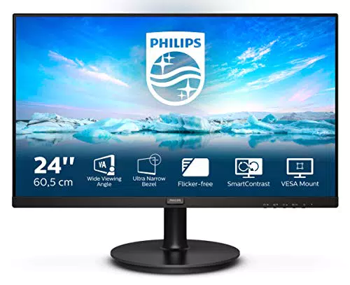 Philips 241V8L Monitor 24" LED VA Full HD, 1920 x 1080
