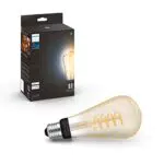 Philips Hue White Ambiance Filament, Lampadina a Filamento Connessa