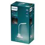 Philips LED Lampada da Tavolo Bucket, Dimmerabile, Batteria da 1400 mA